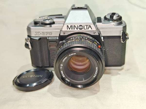 Minolta X-370 + 50/2 MD