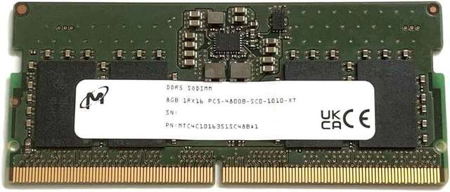 DDR5 8GB 4800 notebook ram
