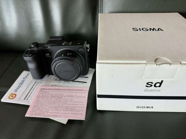 Sigma sd Quattro (已經專業改裝為Canon EOS AF mount)