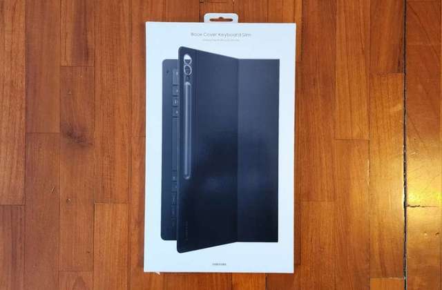 全新三星原裝行貨 Samsung Tab S9 Ultra Book Cover Keyboard Slim EF-DX910UBEGWW  海怡半島交收