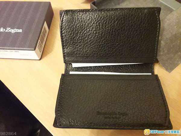 Ermenegildo Zegna Cardholder 卡片套 ( Brand New) Real Leather