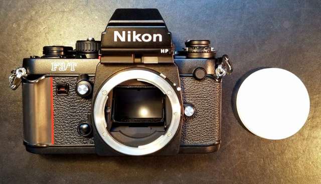 Nikon F3T Titanium Black Body High Eyepoint Viewfinder F3T鈦金屬黑機身高視點觀景器