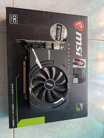 MSI Geforce GTX 1050Ti / 4G ram
