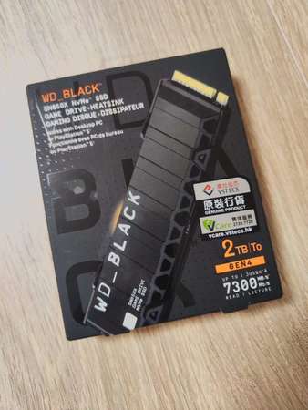 WD_BLACK SN850X NVMe™ M.2 SSD 2TB PS5合用