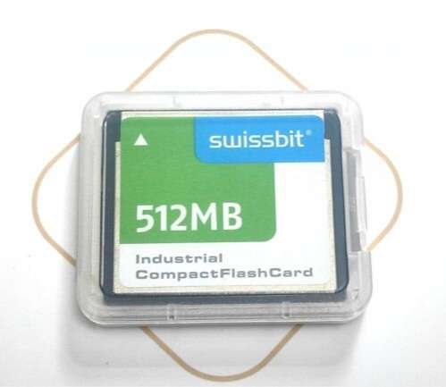 Swissbit 512MB CF card for B&R 5CFCRD.0512-06 SFCF0512H1BU2TO-C-MS-527-L28