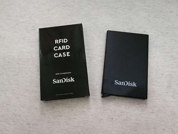 Sandisk RFID Card Case 防盜 防止資料外竊 信用咭盒 保護盒 全新