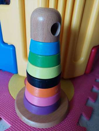木製圈圈玩具