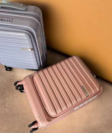 🆕💻智能款全前置開啟擴充行李箱#行李喼#旅行箱#旅行喼*smart full front-opening extended suitcase# luggag