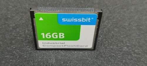 Swissbit 16GB SFCF16GBH2BU4TO-C-QT-527-L28 Industrial Compact Flash SLC