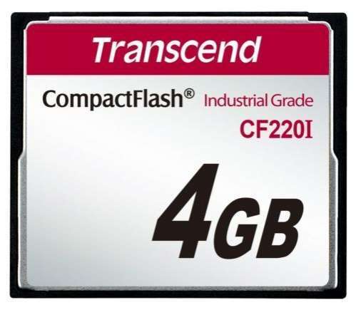 NEW TS4GCF220I 4GB Transcend Industrial Temperature Range CF220I 220X Ultra cf