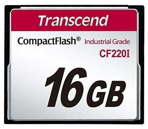 NEW Transcend CompactFlash CF220I 16G 16GB Industrial TS16GCF220I