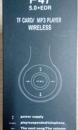 P47 5.0+EDR wireless headphones (100% Brand New) (Made in China)