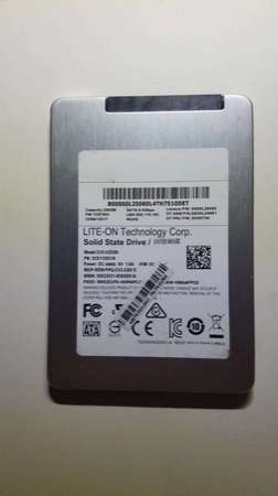 LITE-ON 256GB SSD 2.5" 6Gb/S