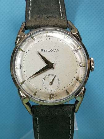 Vintage Bulova hand-winding GP/鋼 機械上鏈錶