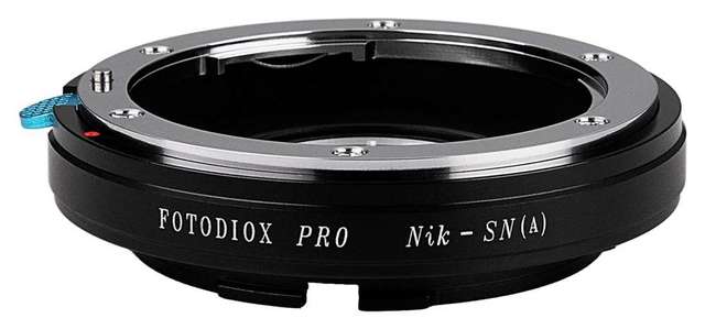 Pro Lens Mount Adapter - Nikon Nikkor F Mount D/SLR Lens to Sony Alpha A-Mount