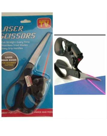 全新鐳射準確剪刀accurate laser scissors