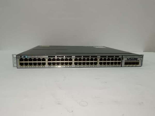 Cisco WS-3750X-48T-S Switch with C3KX-NM-1G Network moudle