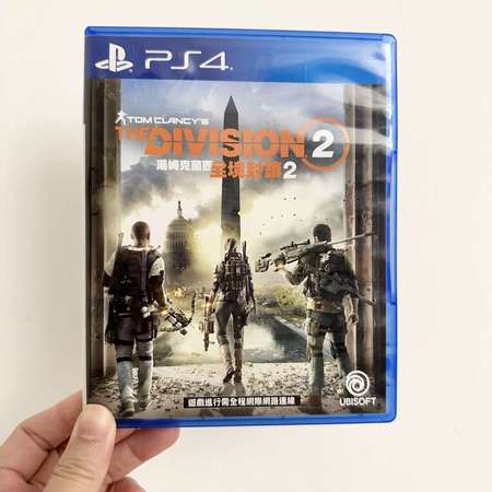 二手：PS4 Game - Tom Clancy’s The Division 2 湯姆克蘭西 全境封鎖2