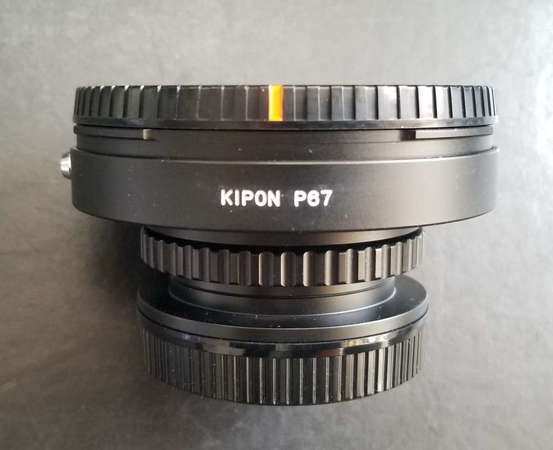 KIPON P67-Canon 佳能EOS mount adapter for Pentax 67 Lens賓得67 6x7鏡