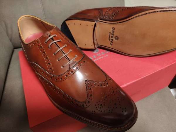 100% New Grenson Dylan Leather Brogues (Not Tricker's, Church's, Loake)