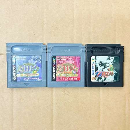 [特價清貨] 薩爾達 Zelda 3盒 遊戲帶 NINTENDO GAME BOY Game gb帶 非Gameboy Color GBA