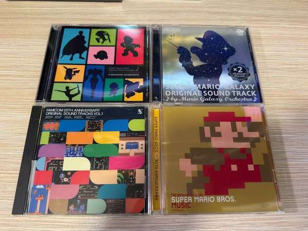 Mario and games Soundtrack 4CD
