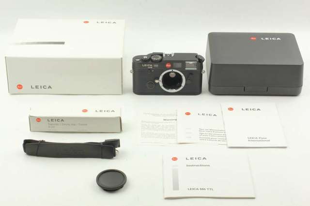 [TOP MINT] Leica M6 TTL 0.72 Black
