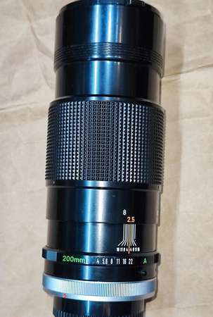 Canon 200/4 S.S.C FD Lens