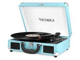 全新美國Victrola 黑膠唱機內置喇叭，藍牙接收
