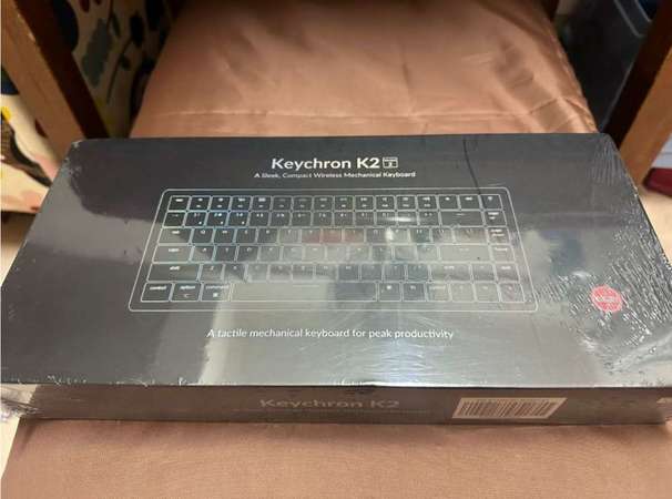 Keychron K2(K2C3H) 84鍵 (RGB 質感鋁合金底座 熱插拔 Gateron Brown 茶軸)