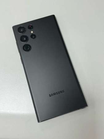 used 港行Samsung Galaxy S22 Ultra 5G 12+512GB 黑,SM-S9080 (s22u s23 s21 13 14 15)