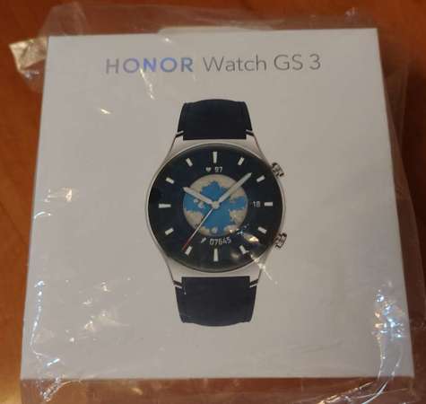 100%新 榮耀Honor Watch GS3 藍色，未開封