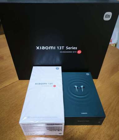 Full Set 小米 Xiaomi 13T 12*256g 連禮品裝package