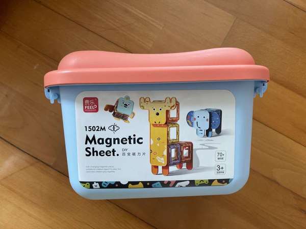 百變磁力片，magnetic sheet,嬰兒小童玩具