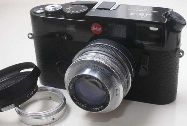 Officine Galileo Esaog 5cm f2(改Leica M)銳利細緻，散景獨特，罕有意大利鏡頭，啱A7 Z7 EOS R