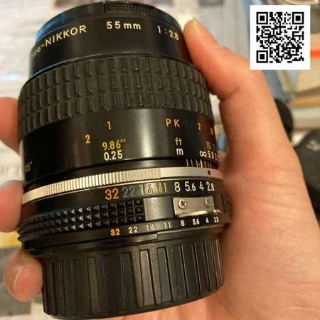 Repair Cost Checking For Nikon 55mm f/2.8 Macro Lens Crash 抹鏡、光圈維修、重新組裝等維修格價參考方案