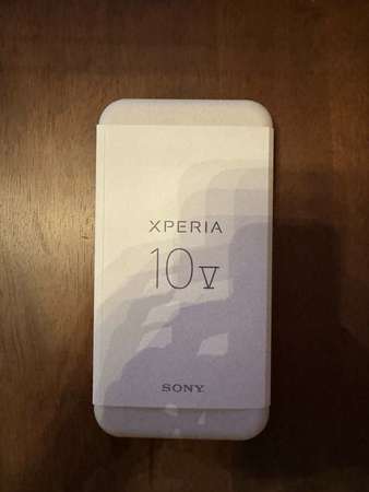 全新 Xperia 10 V 紫色 港行 送Lenovo尿袋 有原廠殼跟