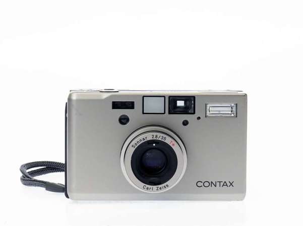 Contax T3 Silver Point & Shoot Film Camera-Double Teeth