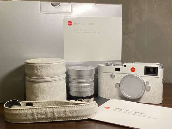 全白限量版**Leica M10-P 相機 - "White" Edition