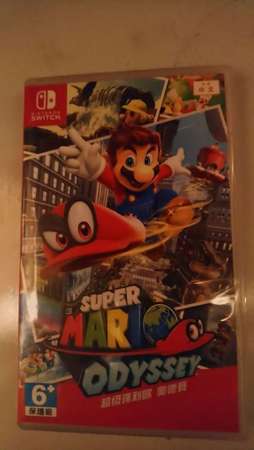 Switch Super Mario Odyssey 超級瑪利歐 奧德賽