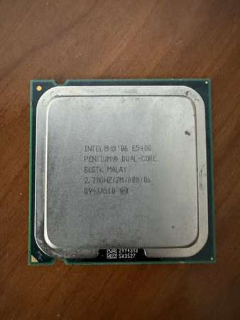 CPU Intel Pentium E5400/515J/524 處理器