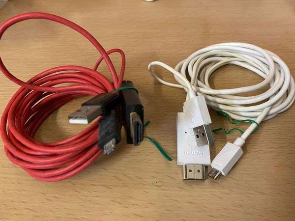 MHL 電纜 Micro USB 輸入 HDMI