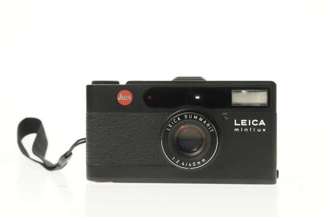 Leitz Leica minilux Leica Summarit 40mm f2,4 black