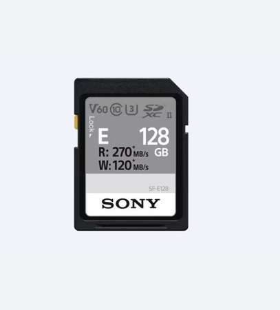 SF-E 系列 UHS-II SD 記憶卡 SD卡 128Gb 原裝行貨 4K V60