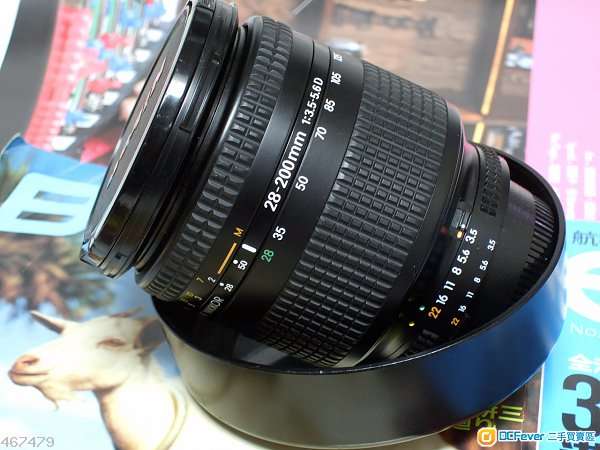Nikon AF 28-200mm f/3.5-5.6 D Full Frame Lens 全片幅鏡
