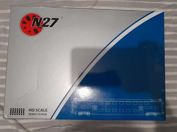N27 HO Scale 1:87 模型 京局京段 雙層25B 低開門橘色套裝 99% NEW