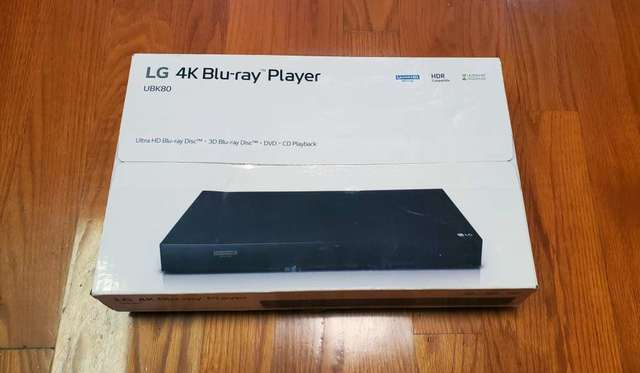 LG 4K 超高清藍光播放機