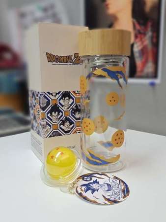 Dragonball Z 玻璃水瓶 + 龍珠橡皮波