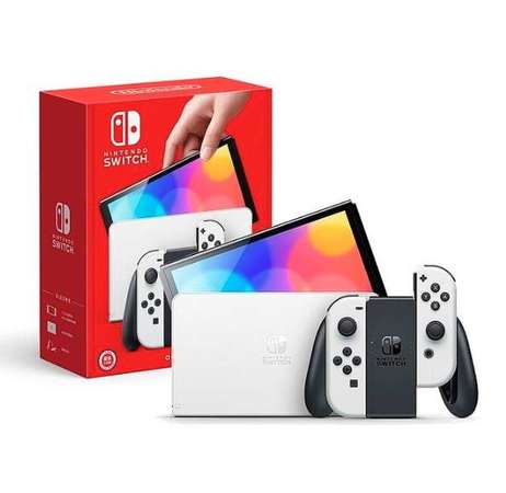 全新 Nintendo Switch OLED 白色