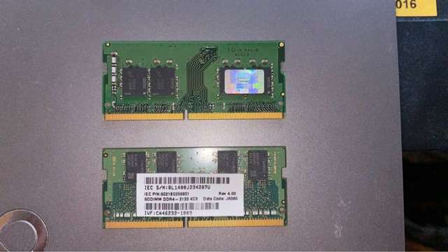 DDR4 4GB x 2 notebook so-dimm SDRAM